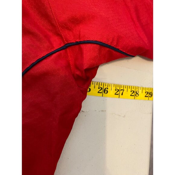 Majestic Anaheim Los Angeles Angels Jacket Majestic Red Fleece Mens Large - Picture 8 of 11